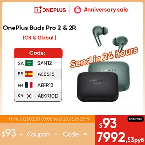 Imported New OnePlus Buds Pro 2 2R Pro2 TWS Wireless Earbuds 48dB Adaptive Noise Cancellation 39Hours Battery