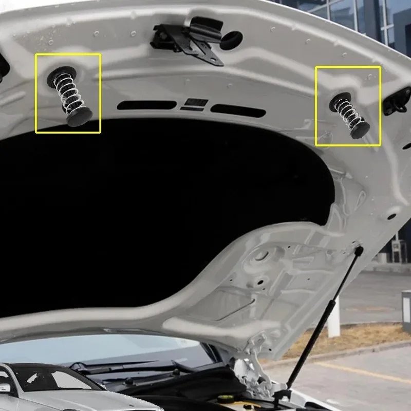 Фото Для Mercedes-Benz C250 C300 C350 E200 E250 E500 E350: Пружина безопасности капота двигателя (A2048800227, A2048800127), 1-2 шт. №4