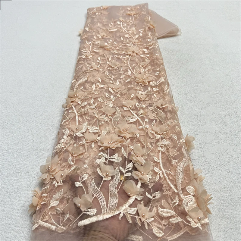 Высококачественная африканская кружевная ткань Kruvied последняя коллекция 2024