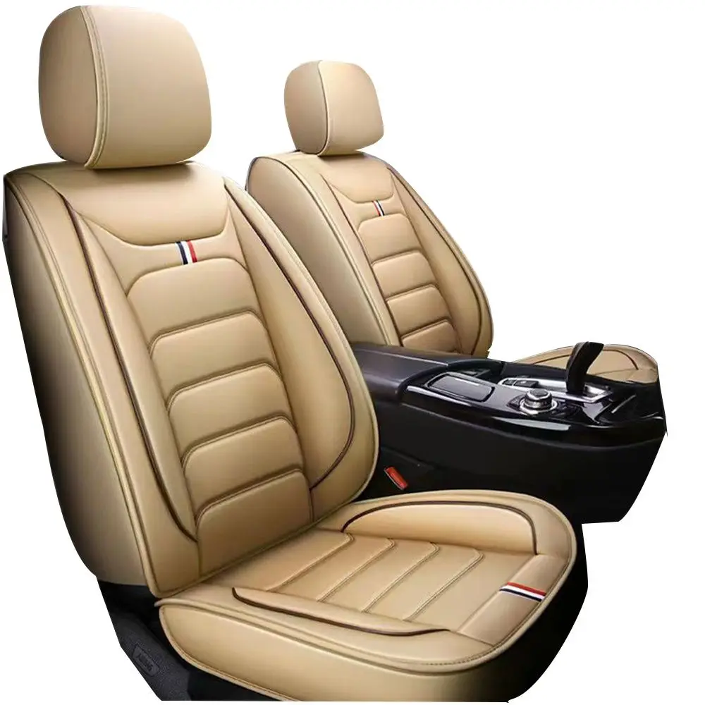 

fancy lunxury colors PVC/PU leather car seat cover fit almost all cars auto accessories