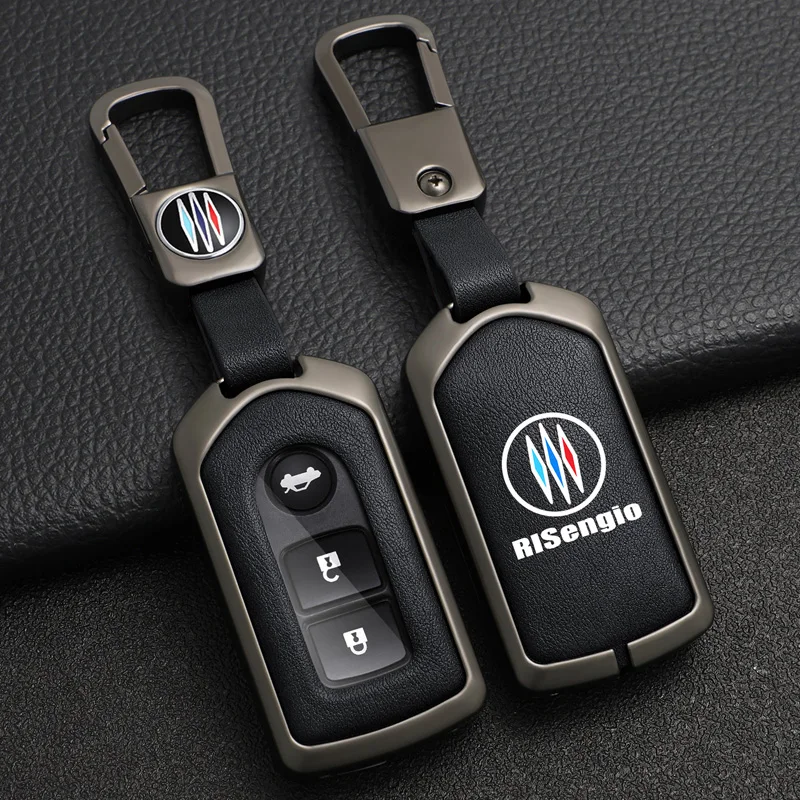 

2/3 кнопок, цинковый сплав + силикон, полный Чехол для автомобильного ключа, для Toyota YARiS L Vios FS, безключевой доступ, защитный чехол для ключа