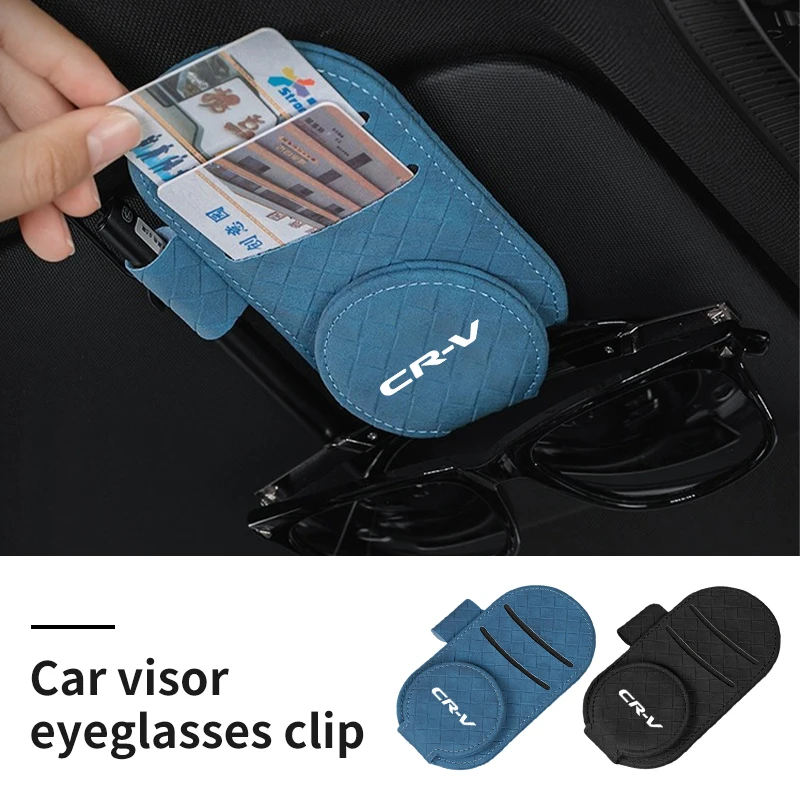 Держатель для очков в клетку держатель карт Honda CRV Accord Mugen Civic подходит Jazz Transalp CBR