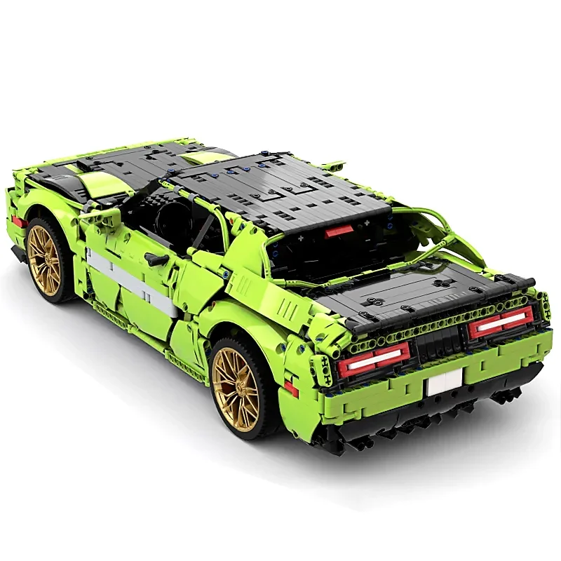 МОК 152910 1:8 Green GT супер спортивный автомобиль строительные блоки технические