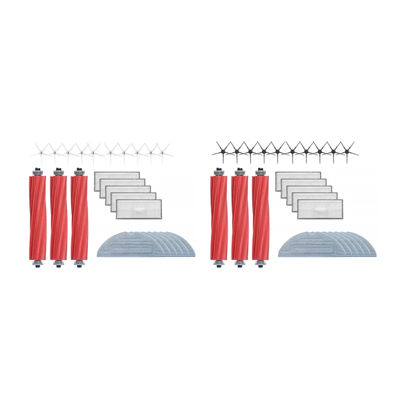 

24Pcs For Xiaomi Roborock S7 T7S T7S Plus Vacuum Cleaner Accessories Main Rolling Brush Hepa Filter Mop Cloth Side Brush