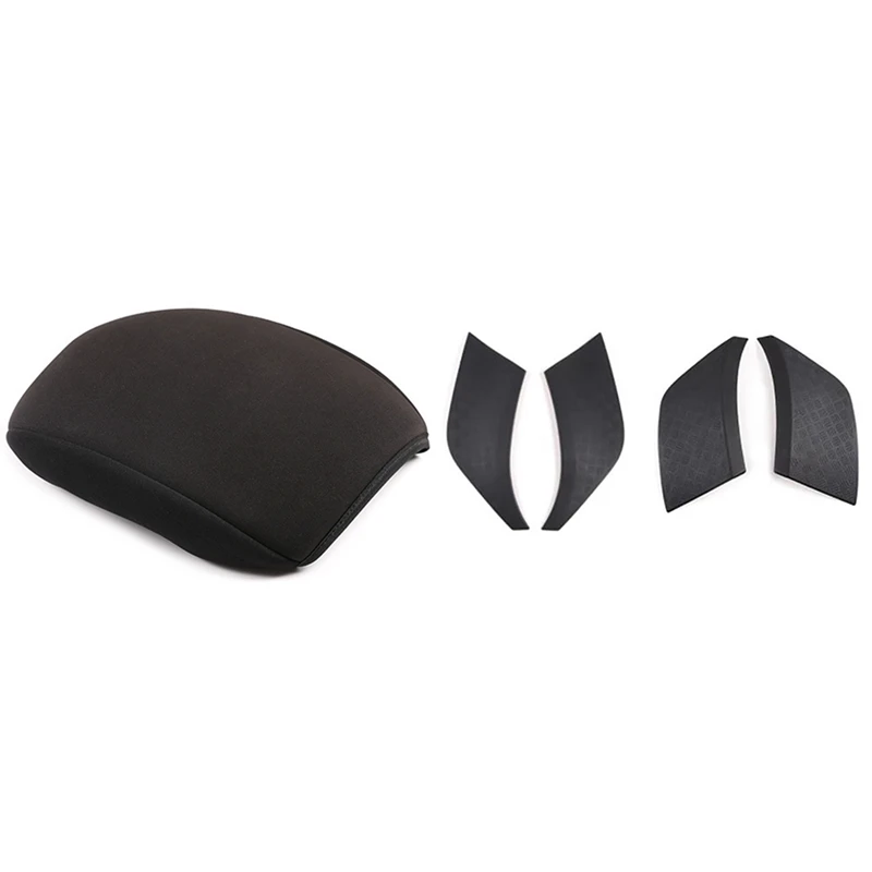 

Newseat Armrest Center Console Box Cover With 4Pcs Car Front Rear Side Bumper Cover Trim,For Land Rover Defender 110 2020