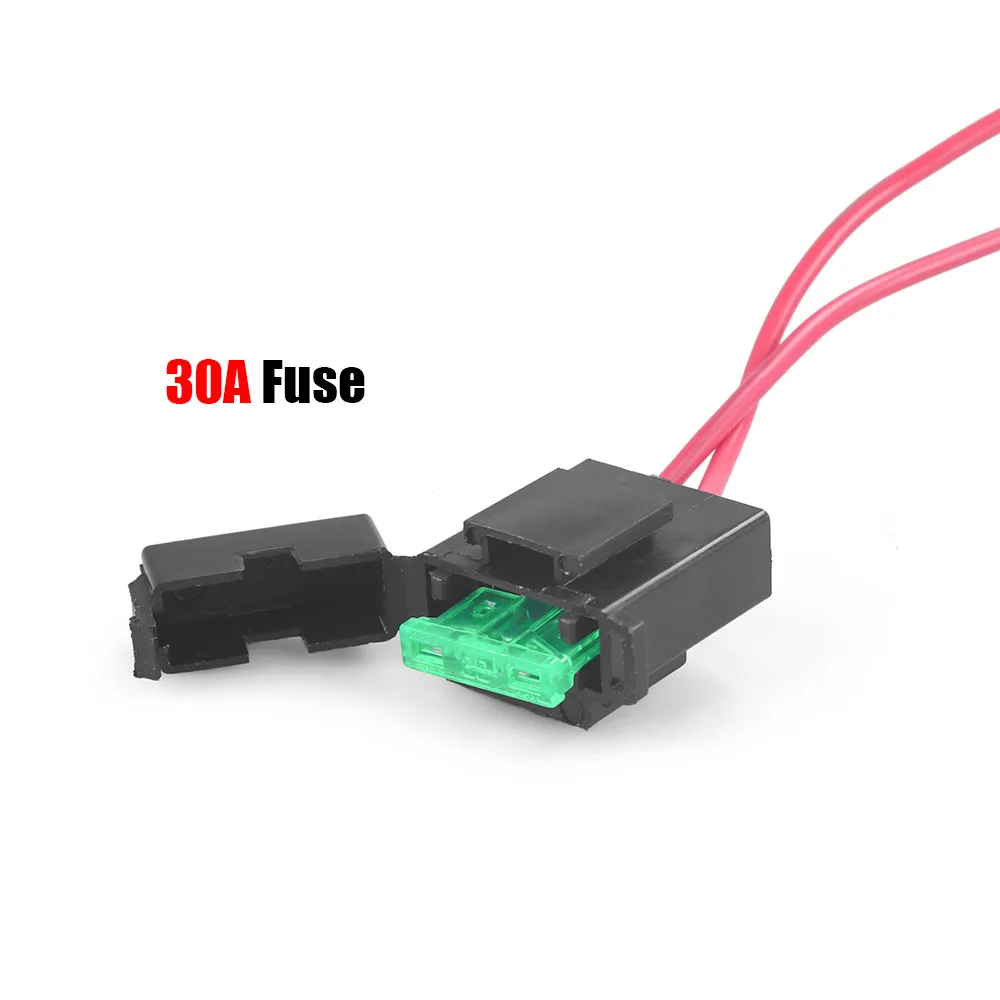 Универсальный комплект реле и провода для автомобиля 12 В 40 А