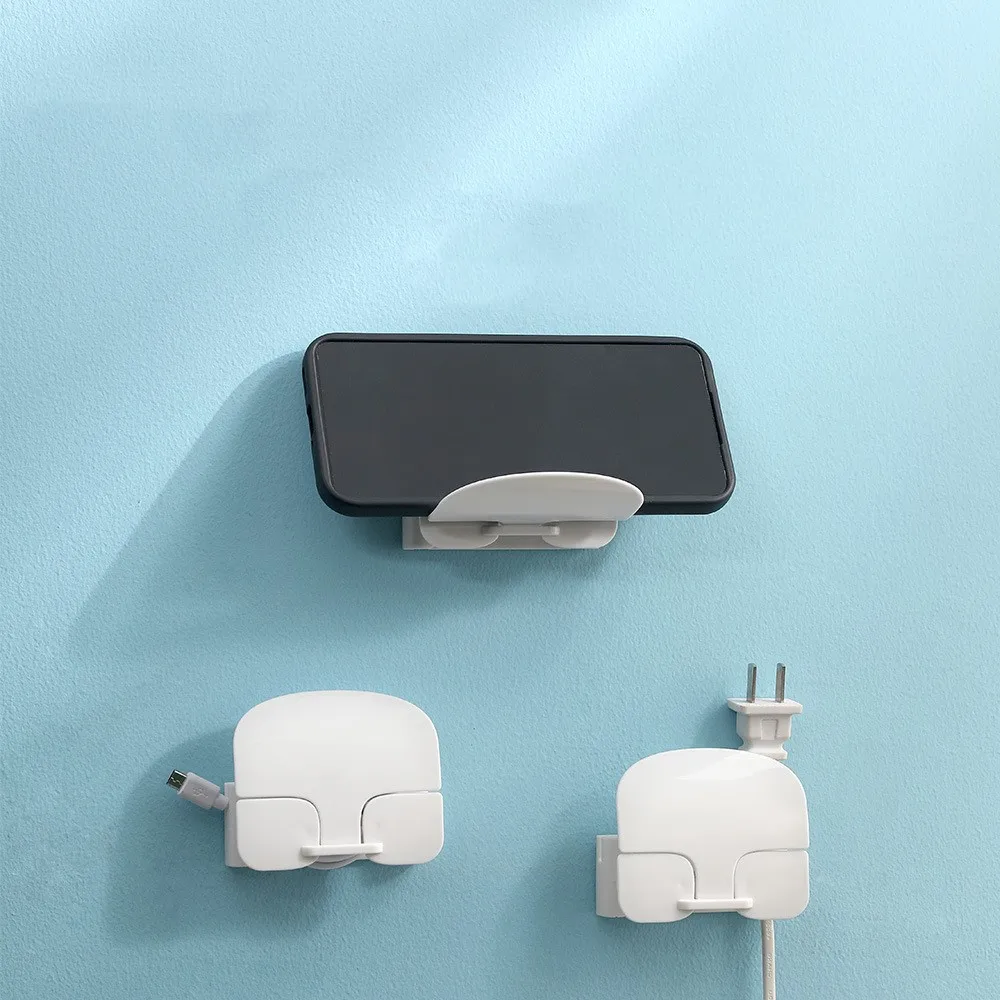 

2pcs Youpin Plug Storage Rack Punch-free Power Cord Plug Storage Hook Multifunctional Kitchen Wall Wall Mounted Winder