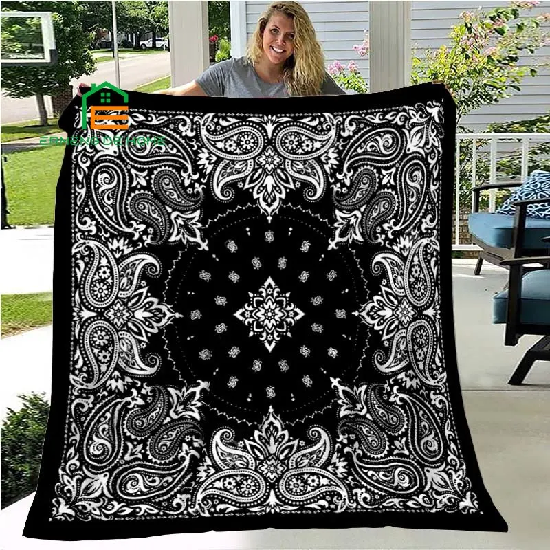 

Плед в богемном стиле, теплое одеяло для дома, пикника, путешествия, самолета, офиса и для взрослых, детей, 5 размеров