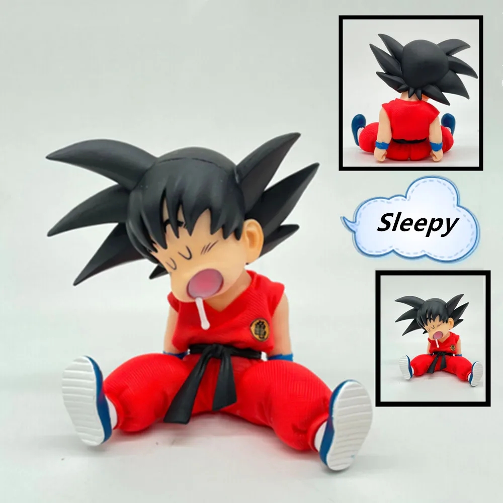 

Anime Figure Son Goku GK Dragon Ball Z Childhood Action Figurals Sleeping Scene Goku PVC Toys Decoration Doll DBZ Juguetes Model
