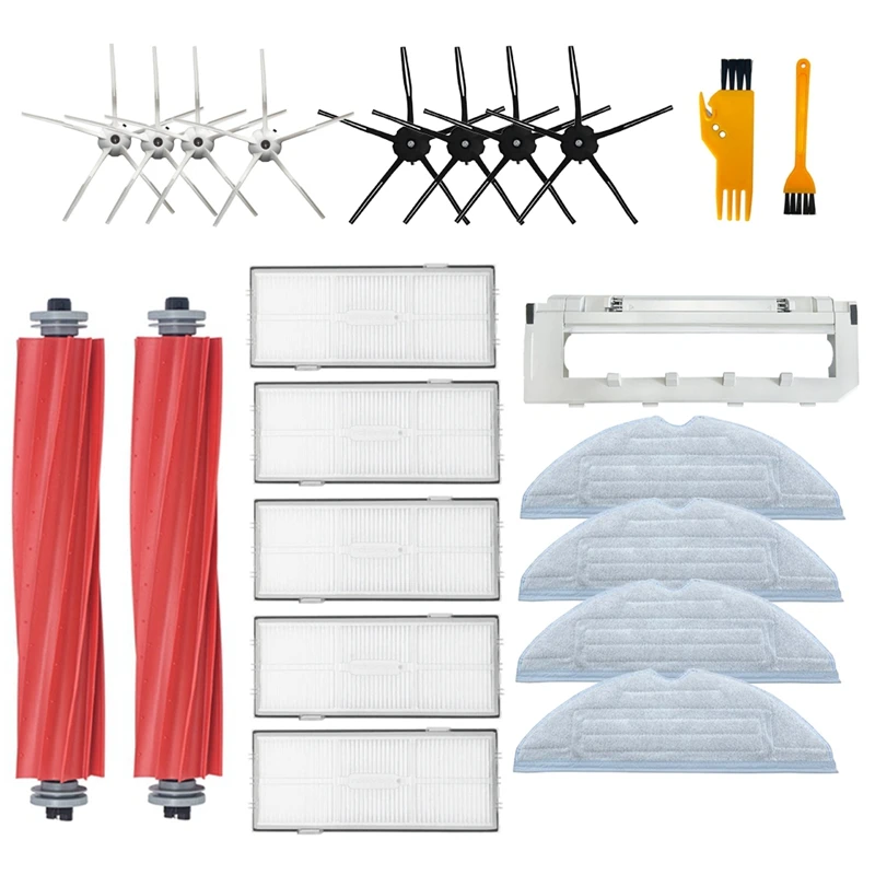 

Main Side Brush Mop Rag Hepa Filter Brush Cover for Xiaomi Roborock S7 T7 Robotic Vacuum Cleaner Spare Parts Accessories