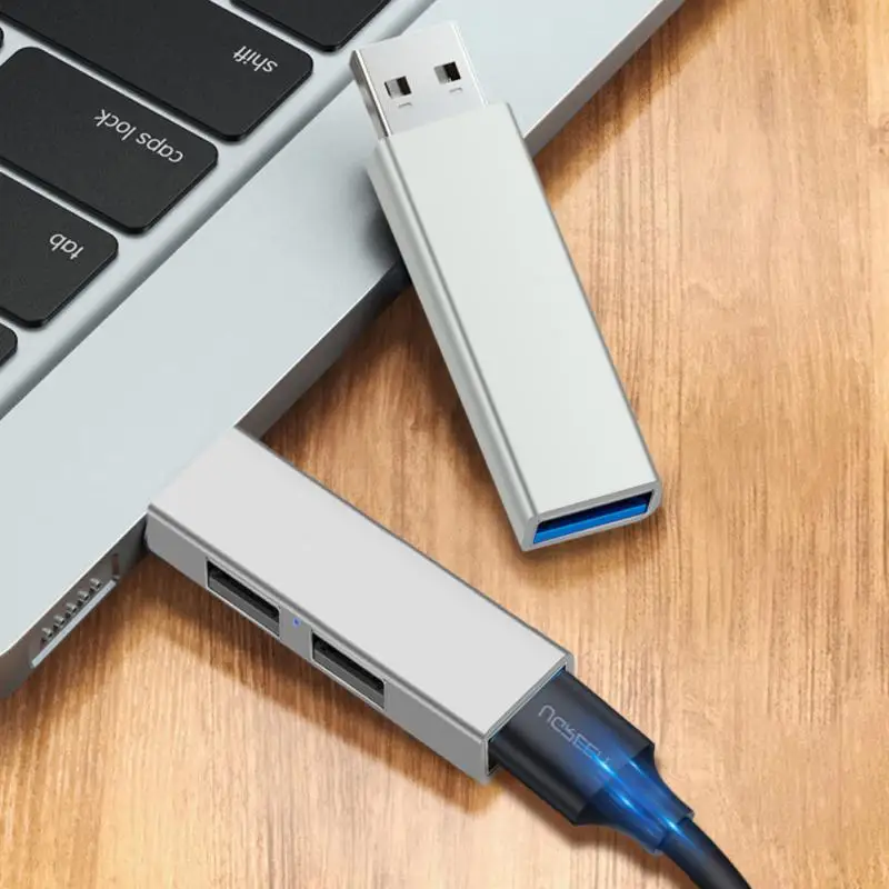 

Zinc Alloy Multi-function One-to-three Hub Adapter USB Splitter Multi Usb 3 Port Extension For Laptop Pc Computer Accessories