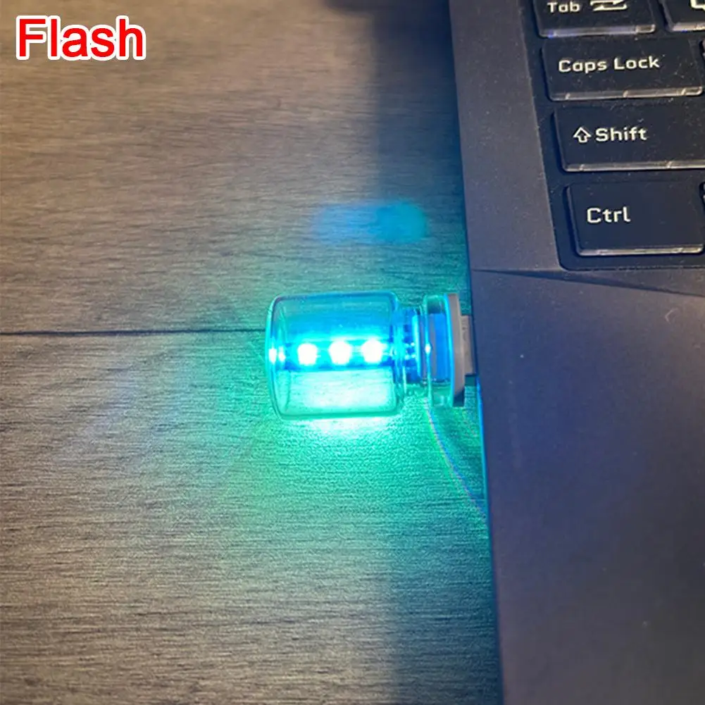 Портативная мини-лампа для чтения USB 5 В 3 светодиода