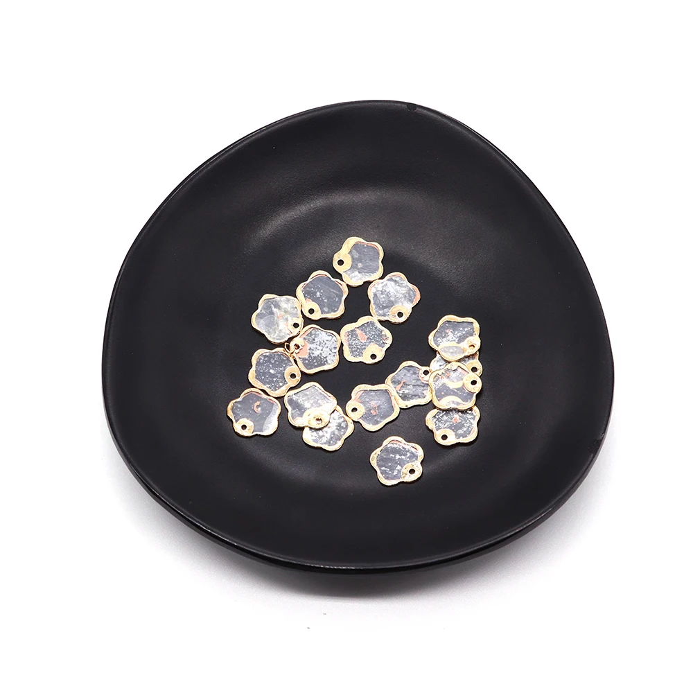 

12 мм белый прозрачный кулон в виде ракушки с цветком сливы Очаровательная перламутровая подвеска ювелирные изделия «сделай сам» Серьги 1 шт.