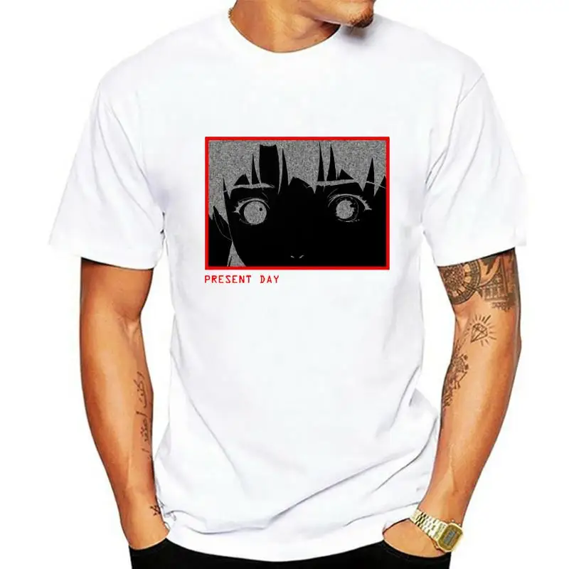 

Camiseta de hombre para mujer, camisa blanca de Lain con ruido