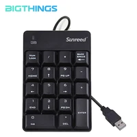 mini numeric keyboard wired digtal keypad portable for laptop pc computer tablet windows desktop lenovo thinkpad hp dell