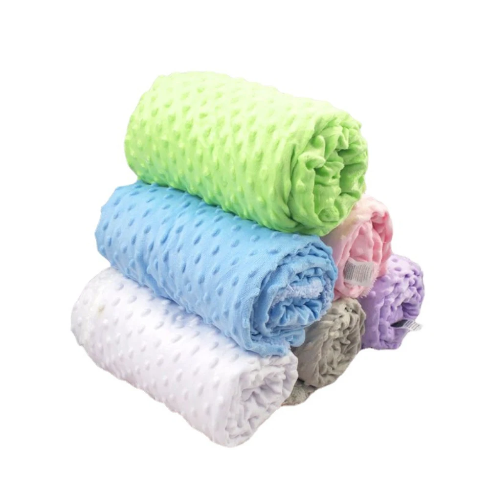 

Детское одеяло из мягкого материала, не скатывается. Комфортное одеяло однотонное прочное одеяло для новорожденных мягкое одеяло