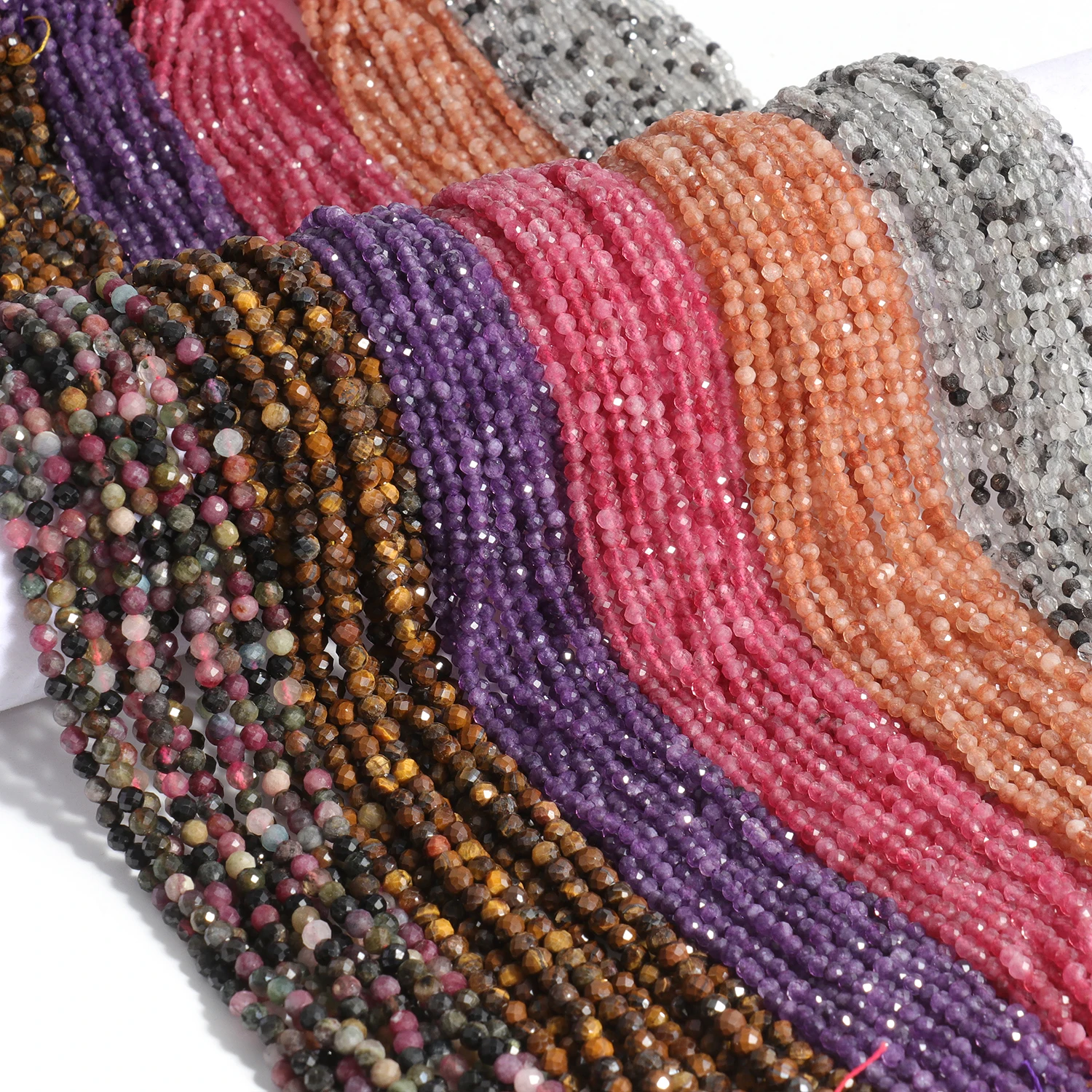 2/3/4 мм фотоэлемент бусины из лазурита и турмалина крошечные аксессуары для