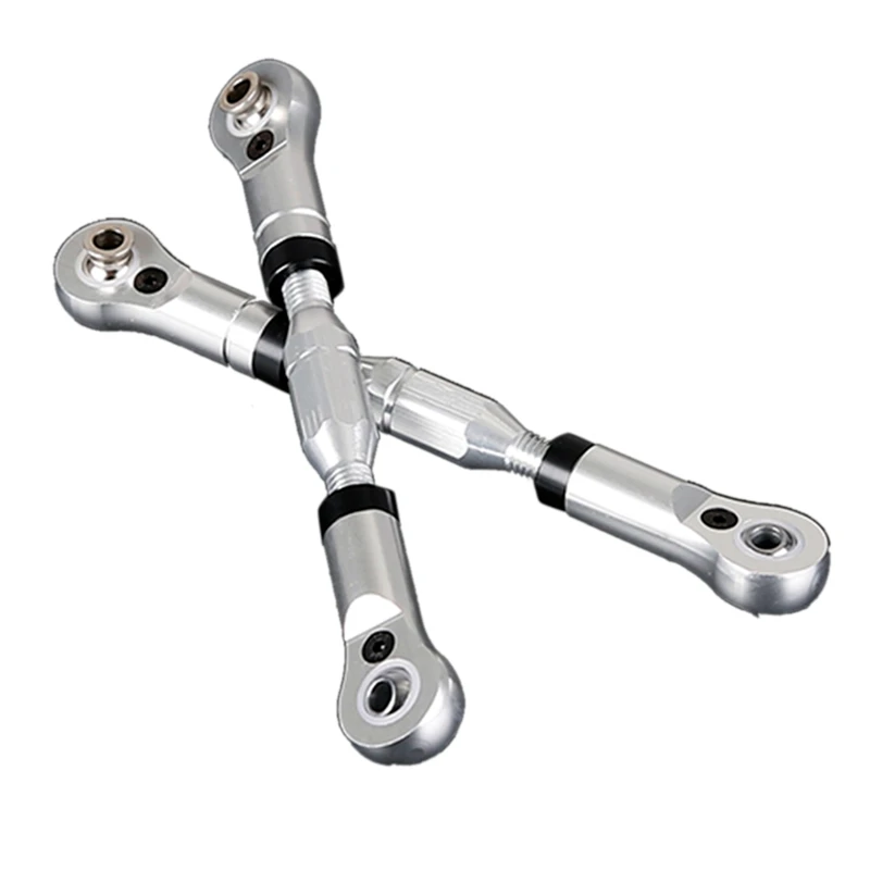 

New CNC Metal Steering Rod Assembly For 1/5 Rofun LT LOSI 5IVE-T Truck Spare Toys Parts Rc Car Accessories
