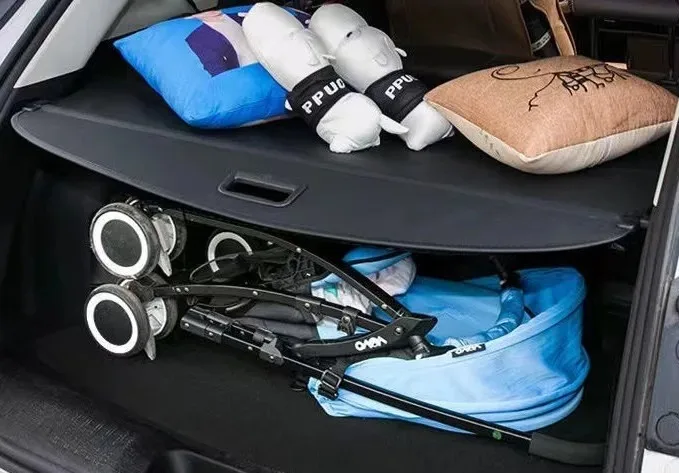 Фото Для SUBARU XV Crosstrek 2012-2023 защитная крышка багажника, задняя занавеска для багажа, перегородка, автомобильные аксессуары №2