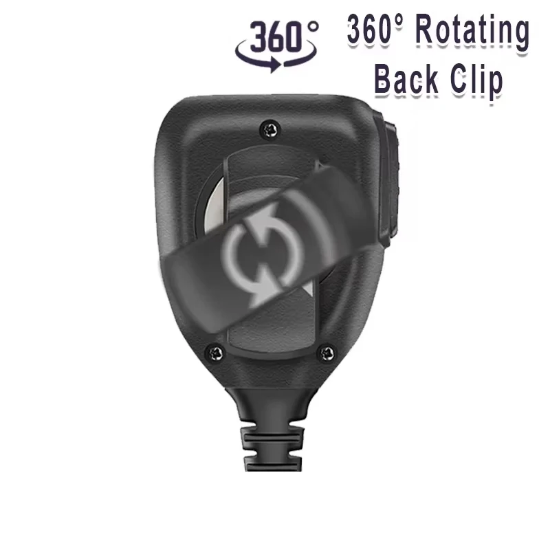 2-контактный K-тип двойной PTT ручной тактический микрофон радиолюбитель рация