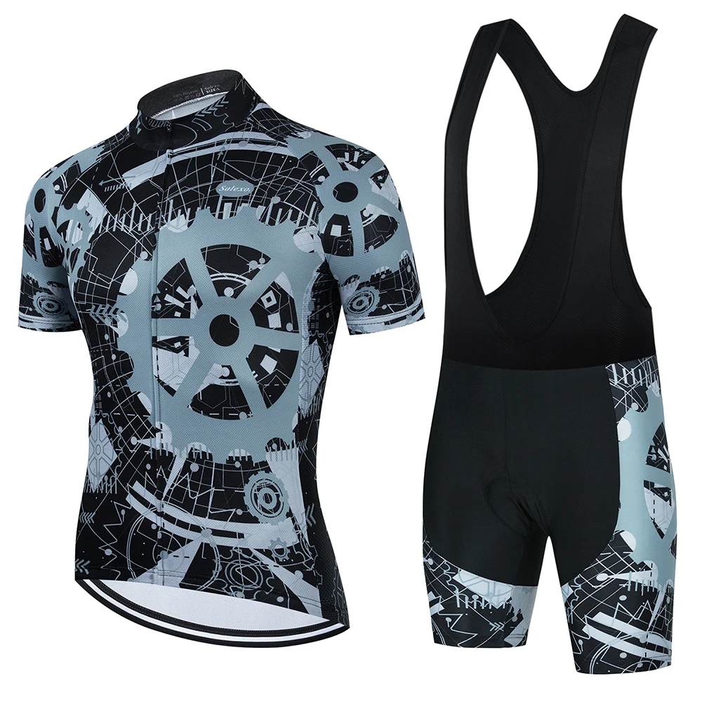 

2022 Summer Cycling Set Men Racing Bicycle Clothes MTB Bike Jersey Set Maillot Ciclismo Cycling Clothing Ropa Ciclismo Hombre