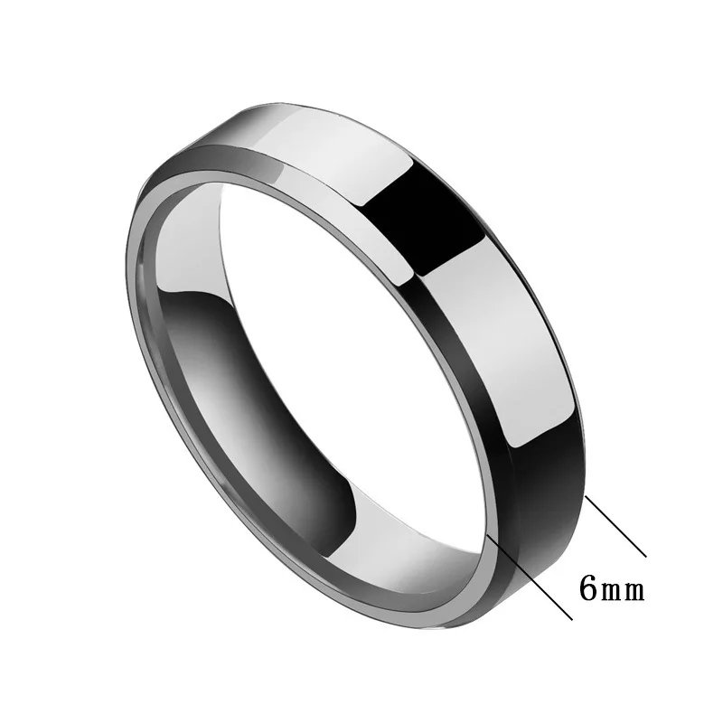 

Custom Rings Engraved Name Stainless Steel Couple Ring For Men Women Punk Fashion Personality Jewelry Birthday Gift Wholesale