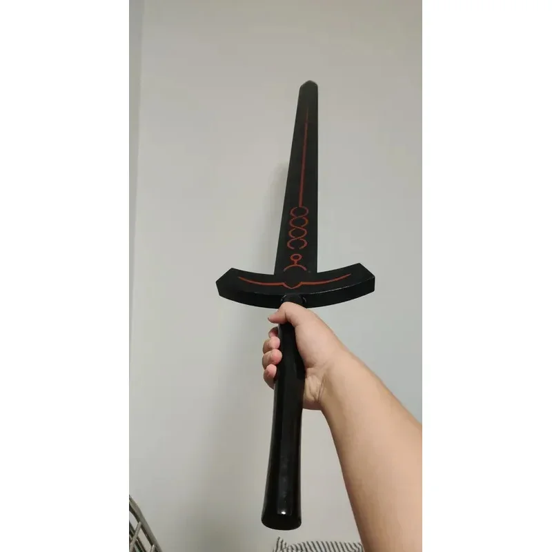 [Забавный] 114 см косплей Fate Stay Night Saber Артур Пендрагон черный белый цвет Excalibur меч