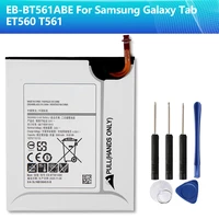 replacement new battery eb bt561abe eb bt561aba for samsung galaxy tab e t560 t561 sm t560 tablet battery 5000mah