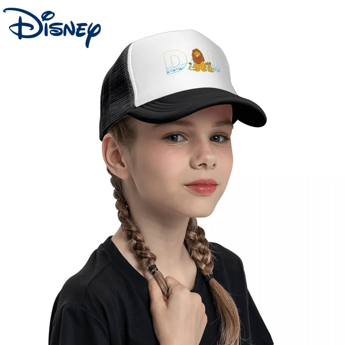 Бейсболка унисекс с сеточкой, Регулируемая Кепка-бейсболка с рисунком короля льва, Simba Mufasa, отца, для осени