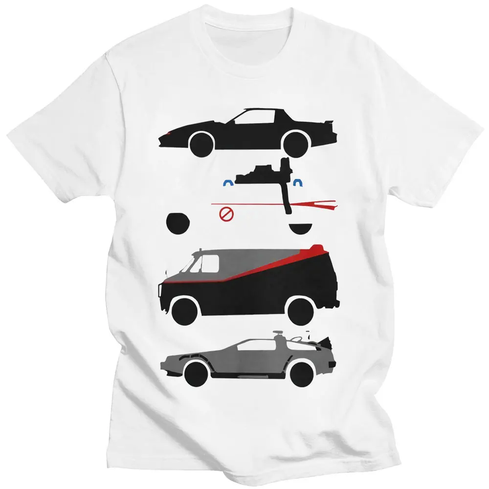 

Футболка с надписью «The Car's The Star Back To The Future»