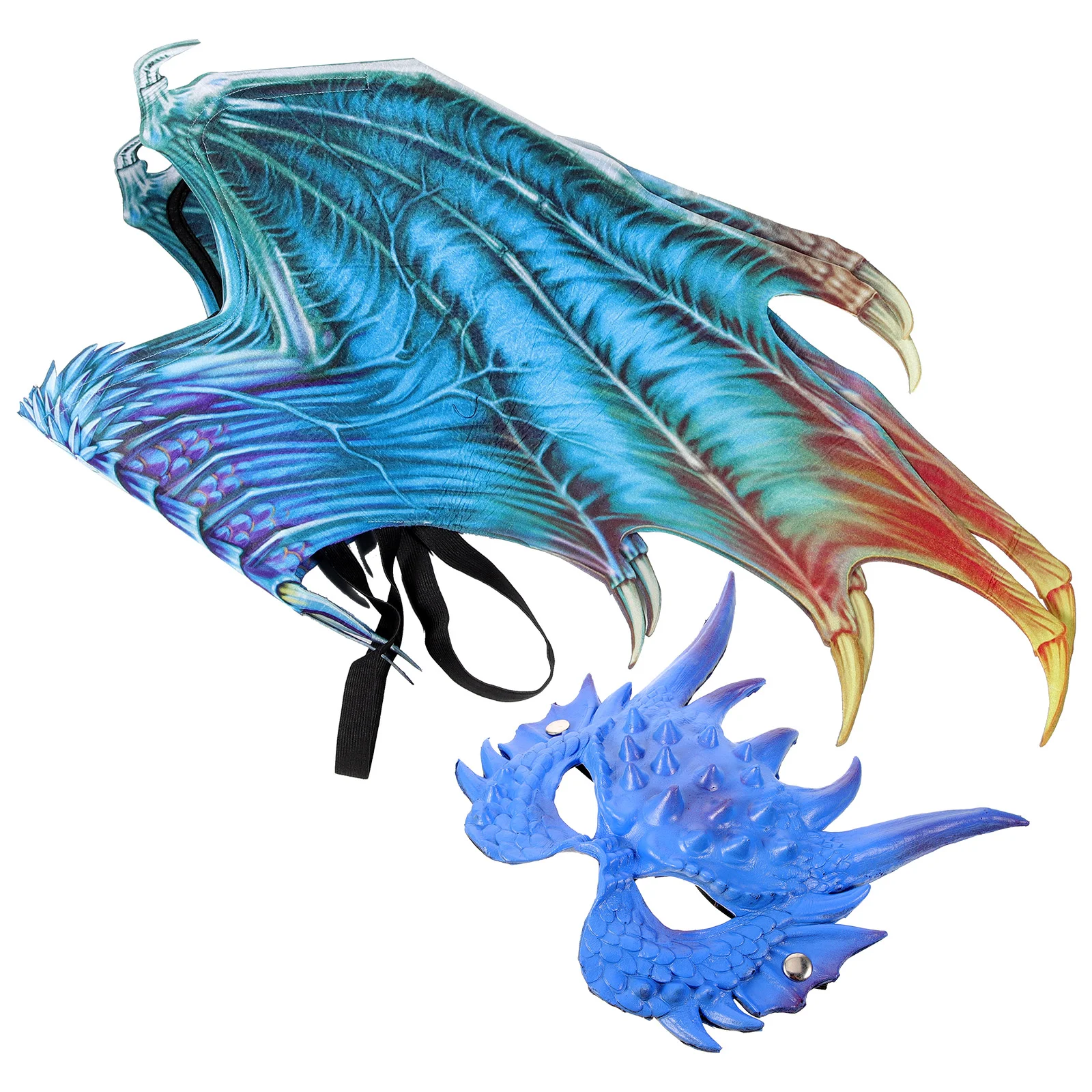 

Cosplay Costume Prop Dragon Props Halloween Accessory Party Dress Up Wings Mask