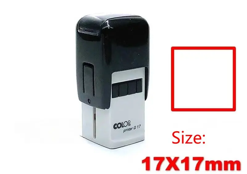 Материал для печати гравировальных чернил Colop квадратные чернила задняя печать