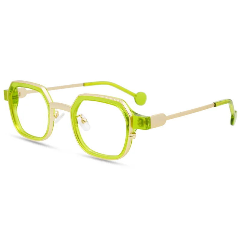 Нишевая литературная оправа для очков мужская персонализированная пластина