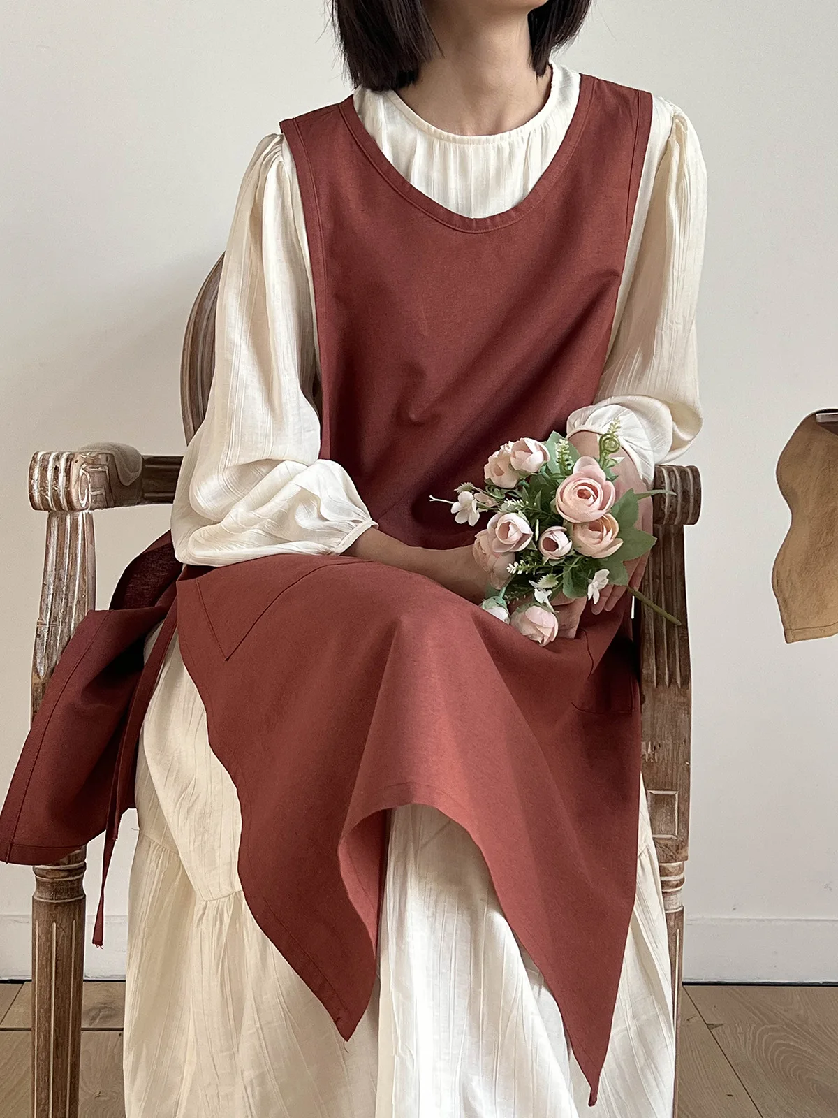 

Хлопковый фартук японского стиля