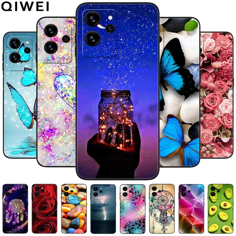 Чехол для Oukitel C32 4G 6 517 дюйма защитный мягкий силиконовый чехол из ТПУ модные