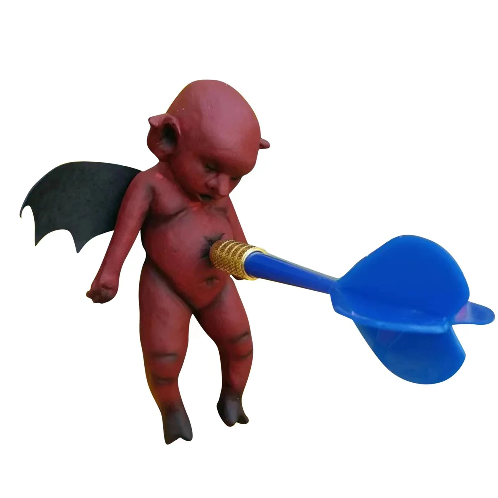 

Крылатый магнит злодей Дротика s Маленький Дьявол дротика с красными зелеными цветами страшные декорации фотообои для окна холодильника