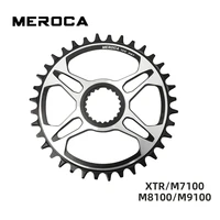 meroca 12 speed chainring mountain bike single chainring 32t 34t 36t 38t straight mount chainrings for m7100 m8100 m9100