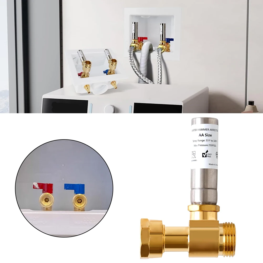 Тройник для водяного молотка ограничитель из нержавеющей стали разрядник