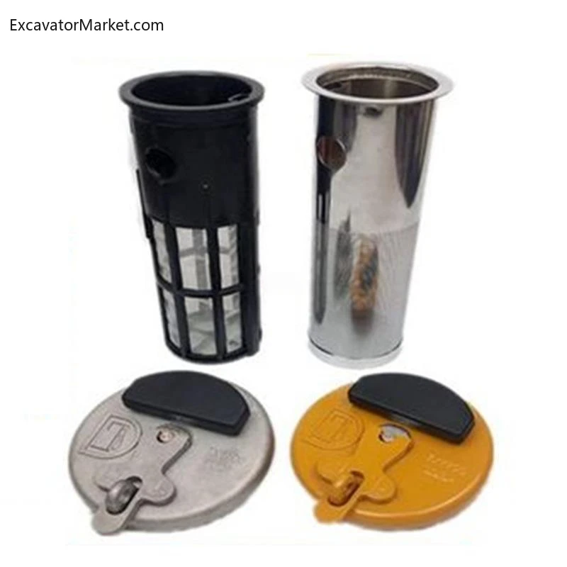 Для экскаватора CATERPILLAR CAT 320B/C/D 329D 330C 325C 345D Крышка топливного бака Замок фильтра