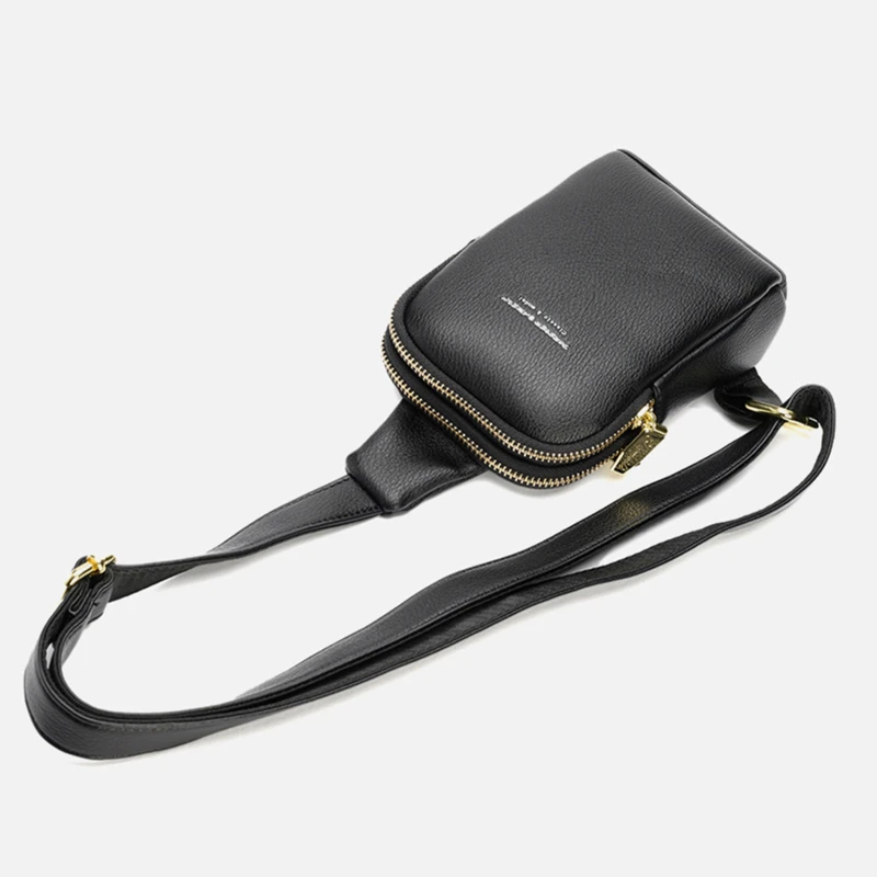 

NEW Women's Chest Pack Bag Hip Hop Banana Belt Bag Mini High Quality Crossbody Bags Female PU Leather Waist Bags Purse Pocket
