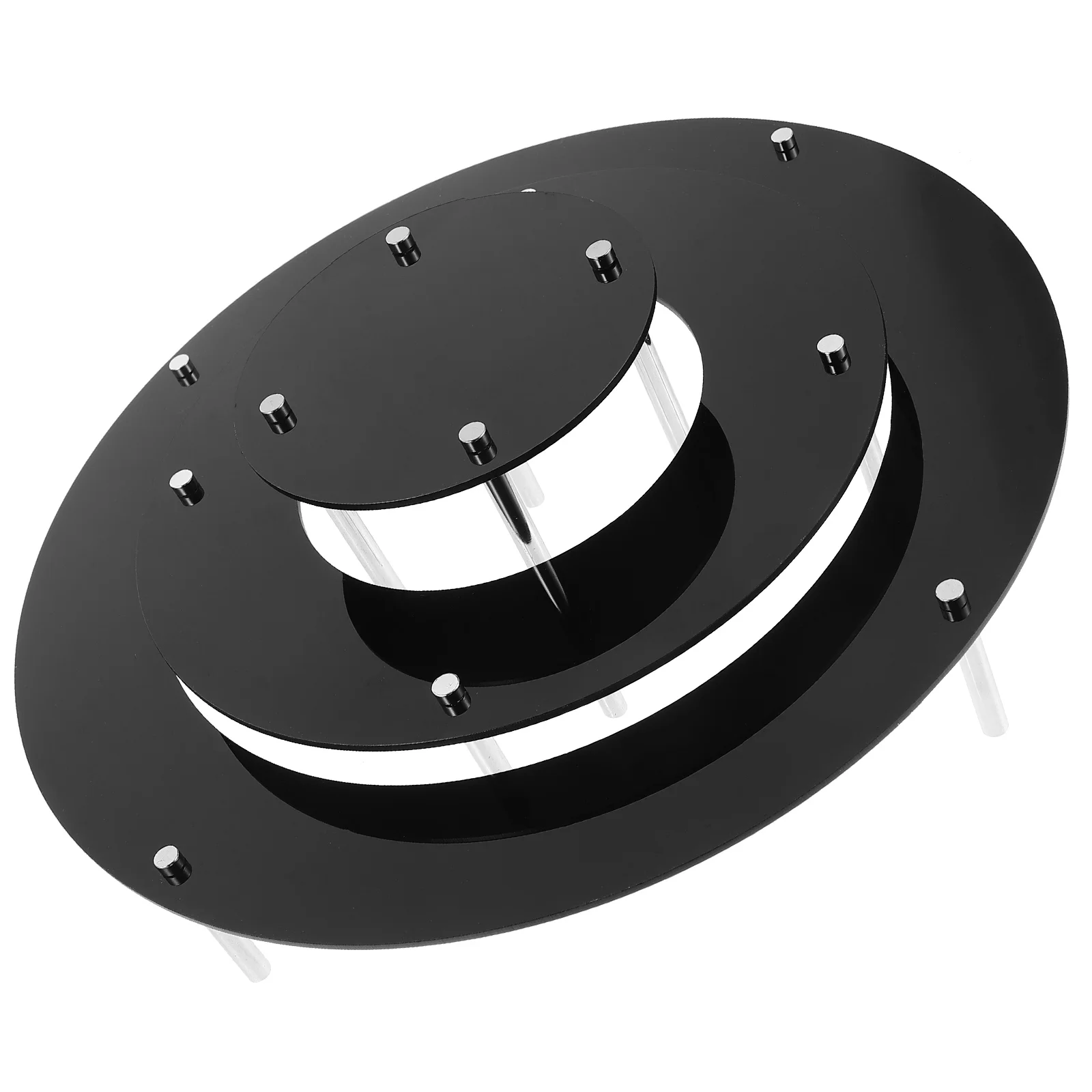 

Figures Display Stands Acrylic Cake Cupcake Handicrafts Storage Shelf Rack 10cm Food Risers Buffet