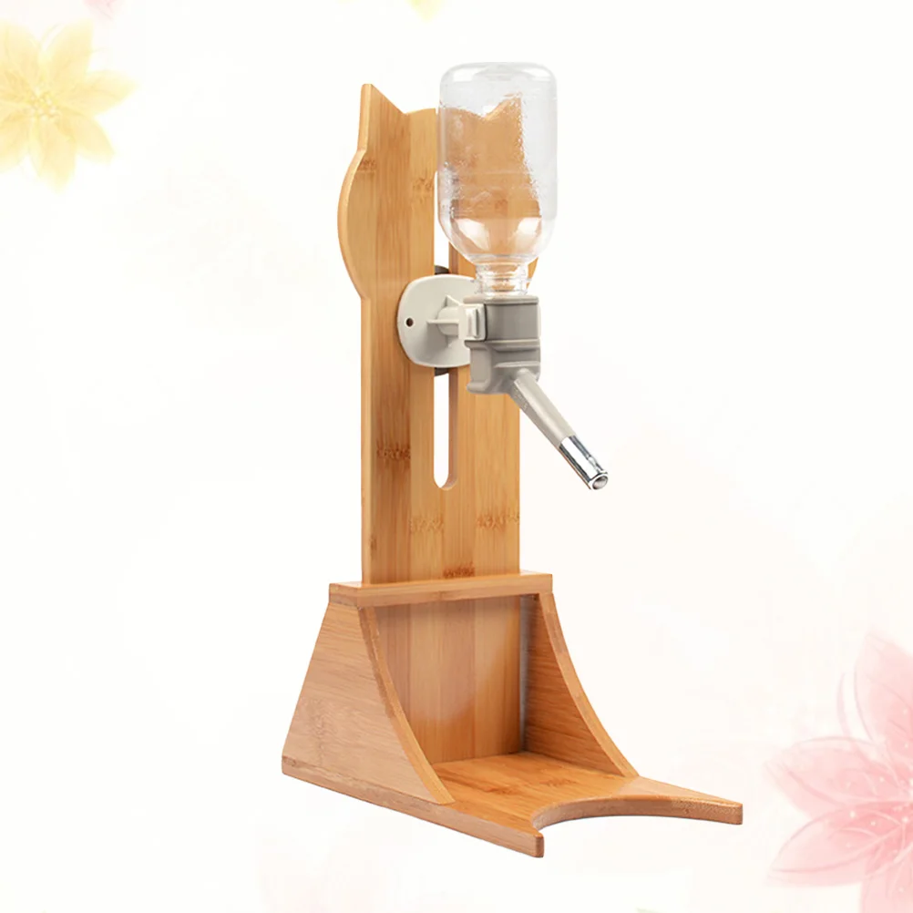

Creative Pet Dog Hanging Wood Drinking Fountain Dog Water Dispenser Pet Supplies (Water Fountain Frame without Water