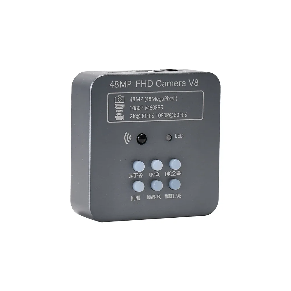 1080P 60FPS 2K 48MP USB 16G TF цифровой видеомикроскоп промышленная электронная камера лупа