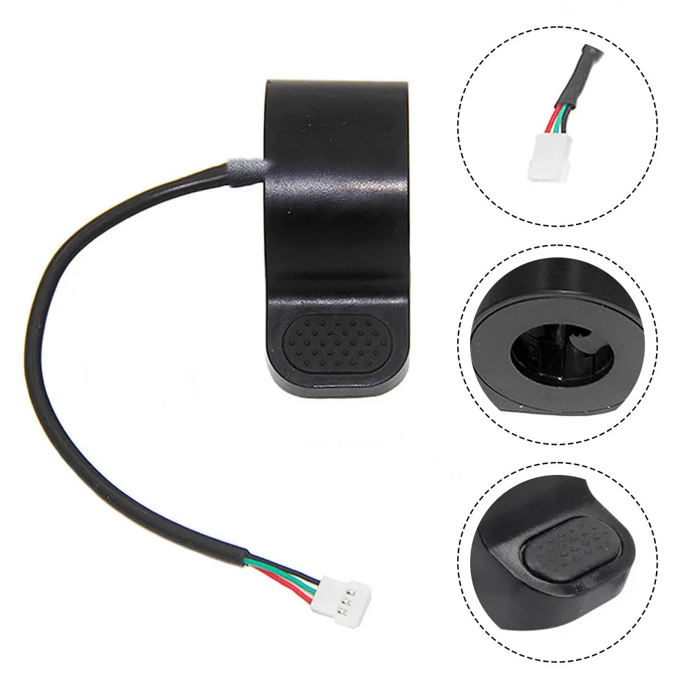 Дроссельная заслонка для большого пальца черный ABS Gotrax GXL V2 Xiaomi M365 электрический