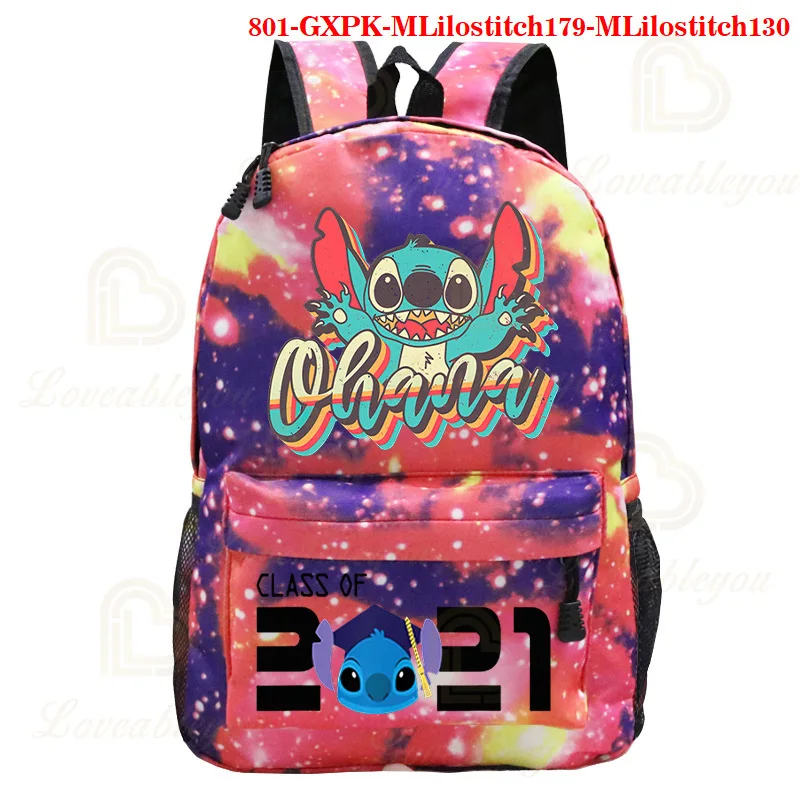 

Cartoon Disney Backpack Laptop Mochila Kids School Bags Space Rucksack for Women Men Casual Back Pack Starry Night Travel Bags