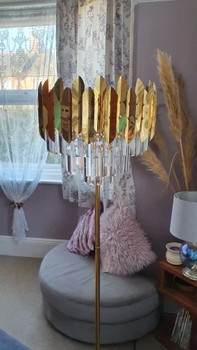 Новинка 2020 Роскошный Современный хрустальный золотистый вертикальный напольный