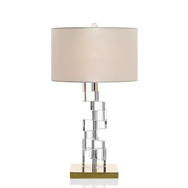 

crystal chandelier table lamp for bedside