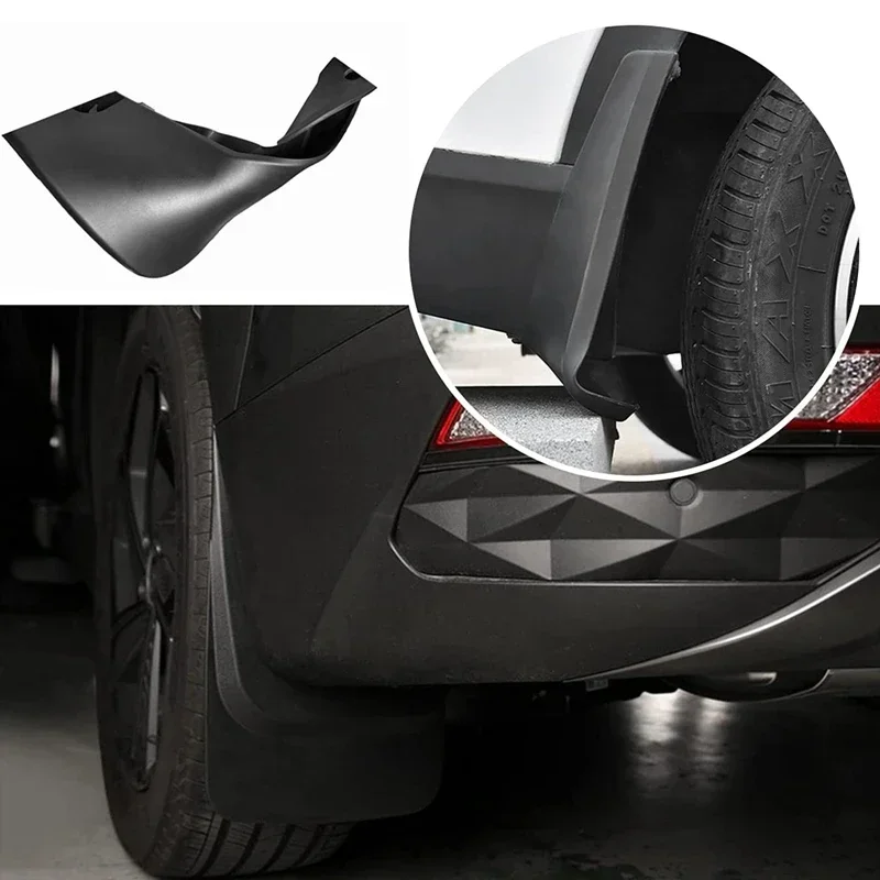 Для Chery Tansuo Explore 06 Tansuo06 2023 2024: Комплект брызговиков (передние и задние) — обновленная версия, 4 штуки (art.: 3920d86cdae3f) - 3920d86cdae3f