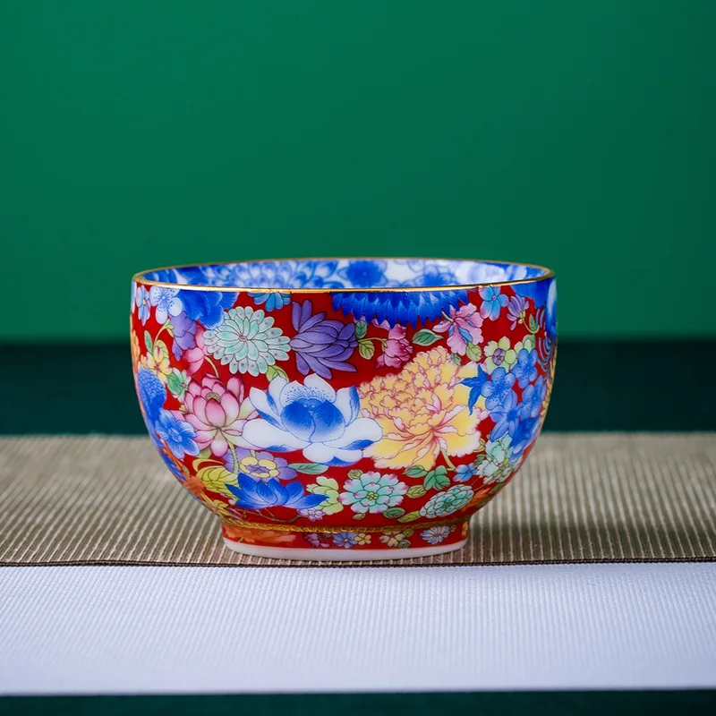 Керамическая чайная чашка sweet lemon Кубок мастера Чжэнъяня тысяч цветов