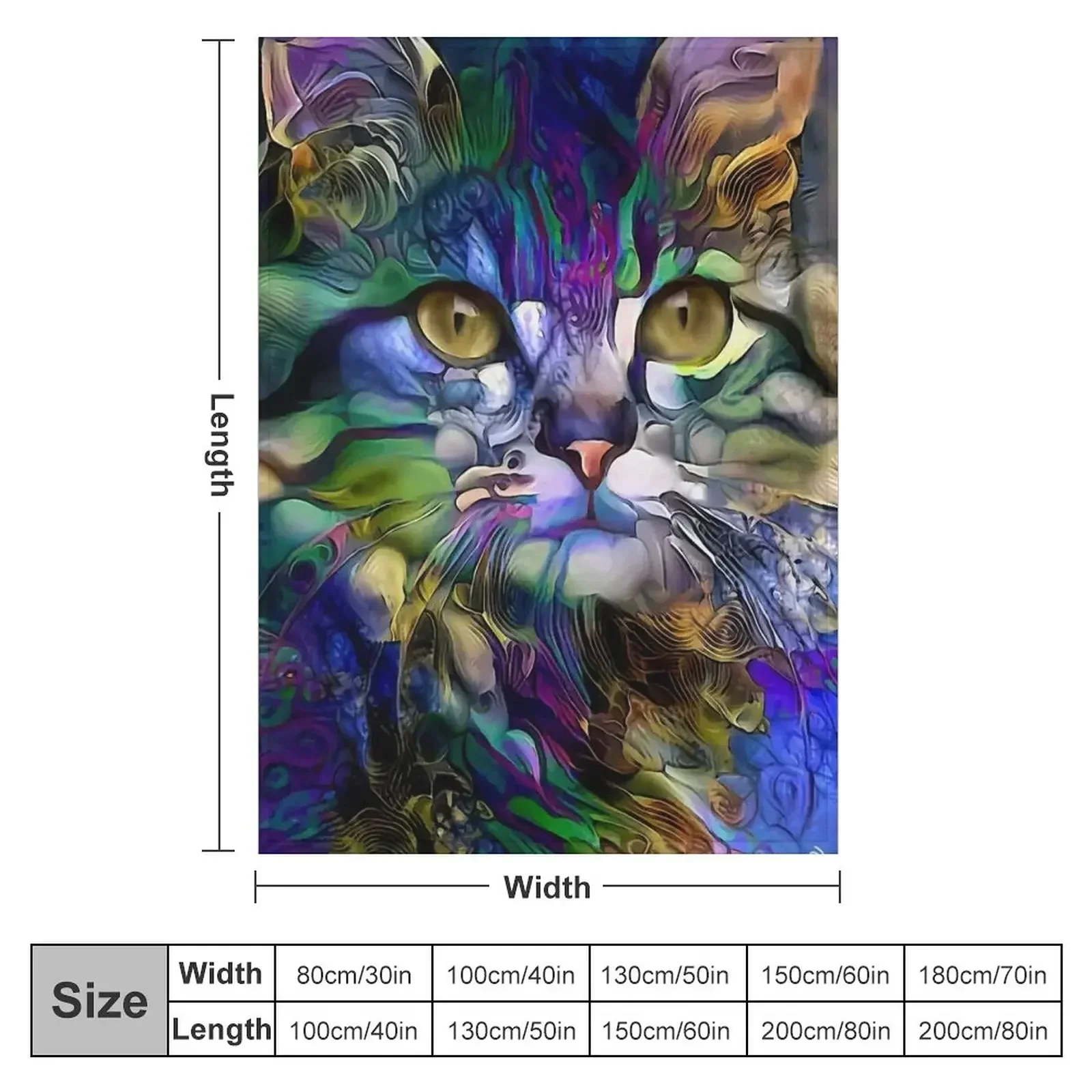 Одеяло для пикника Arabelle кошка Леа Роше картины большие одеяла диваны с